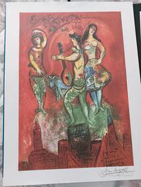 Chagall - Carmen - litografia limited edition