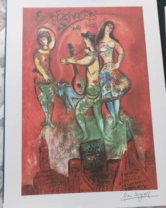 Chagall - Carmen - litografia limited edition