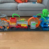 Pista Hotwheels City mega autolavaggio