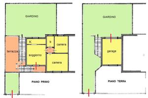 Cecina Mare, TRILO ind terrazza pranzo e giardino