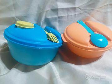 Set spuntino Tupperware, fruttino +mangiasano