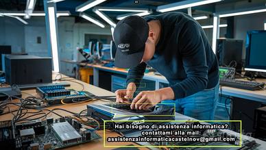 Docente uso computer PC