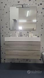 Lavandino con mobile sospeso per bagno