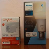 Philips Hue White Lampadina + Smart Plug Sengled