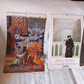 calendari "Carnevale di Venezia" da collezione 