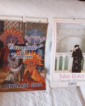 calendari "Carnevale di Venezia" da collezione 