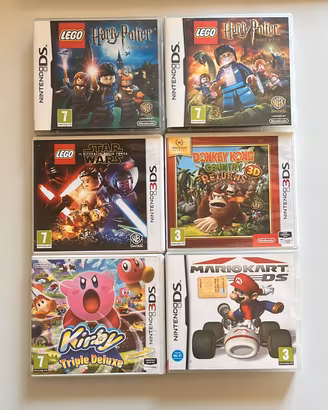 Lotto giochi Nintendo 2ds/3ds