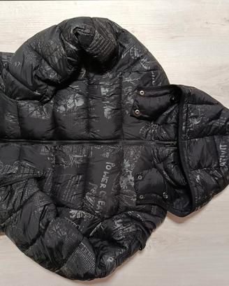 Piumino Desigual "Drammen" Nero con Scritte