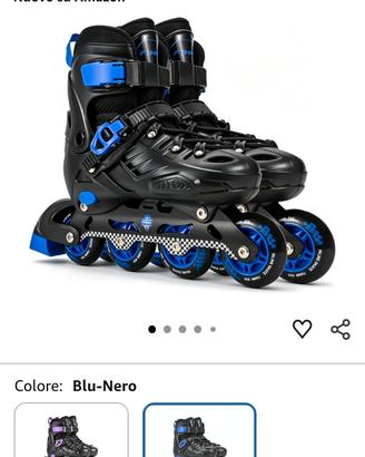Pattini in linea regolabili per bambini 