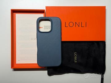 Cover Lonli in pelle iphone 16 Pro