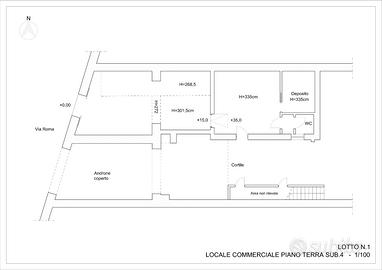 Tnn 299/2025 lotto 1locale commerciale