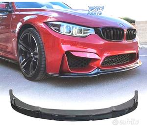 SPOILER LIP PER BMW F80 M3 NERO LUCIDO