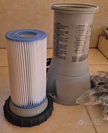 Pompa Filtro per Piscina Intex Filtro Carta