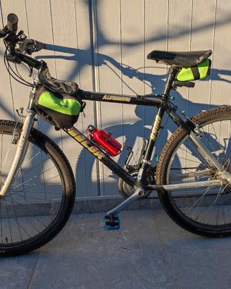 bicicletta MTB in alluminio 