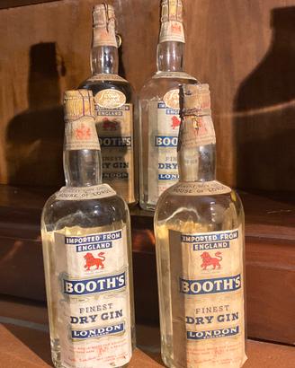 Booth’s finest Dry Gin - 4 bottiglie