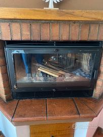 Inserto camino a legna