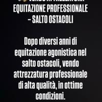 Attrezzatura equitazione