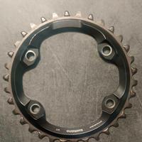 Corona singola Shimano XT 34 denti