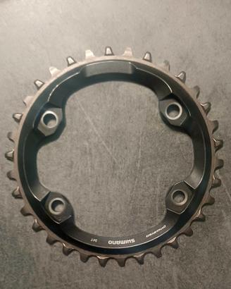Corona singola Shimano Deore XT 34 denti