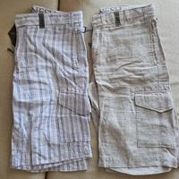 Bermuda in lino (100%) da uomo taglia 31