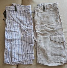 Bermuda in lino (100%) da uomo taglia 31