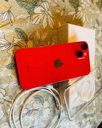 IPhone 14 rosso 128 gb. 88% battria percentuale 