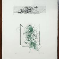 Sergio SARONI (1934-1991) - Acquaforte e acquatint