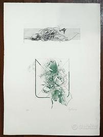 Sergio SARONI (1934-1991) - Acquaforte e acquatint