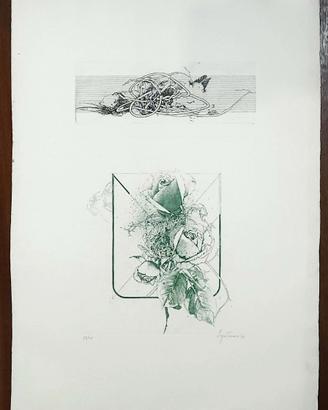 Sergio SARONI (1934-1991) - Acquaforte e acquatint