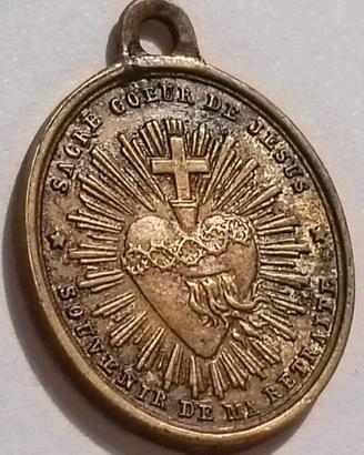 medaglia vaticano  sacro cuore 