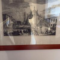 Stampe veneziane con cornice