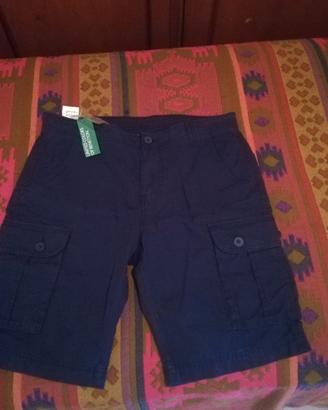 Pantaloncini Estivi Bermuda Uomo Benetton Nuovi