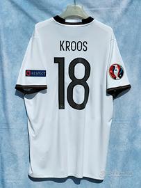 Maglia Kroos 18 Germania EURO 2016 L originale 
