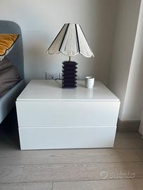 Coppia comodini ikea