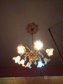 Lampadari salone e camera da letto