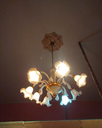 Lampadari salone e camera da letto