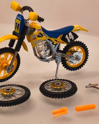 Modellino Moto da Cross 1/18