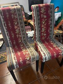 Coppia sedie schienale alto Kare Design