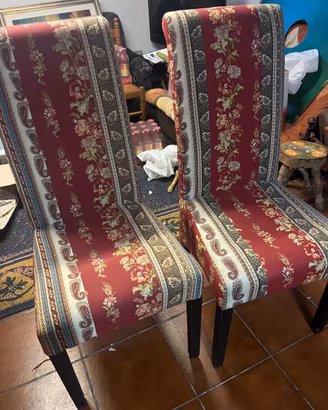 Coppia sedie schienale alto Kare Design