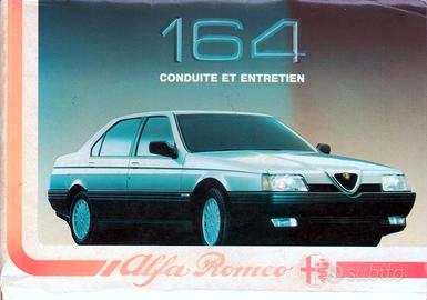 ALFA ROMEO 164 3.0 V6  CONDUITE ET ENTRETIEN