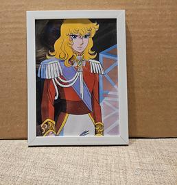 quadretto cornice 13x18 lady oscar