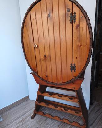 antico Mobile Bar Cantinetta In Legno Vintage.