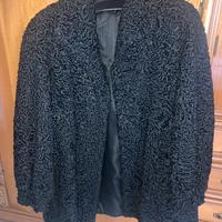 Pelliccia seminuova Astrakan