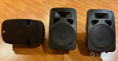 3 casse audio attive