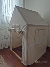 casetta da interno legno e cotone