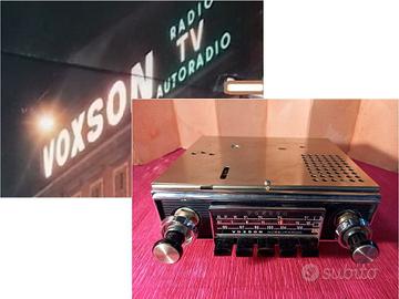 Voxson 913 Nurburgring autoradio FM-AM restaurata