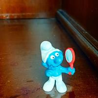Puffo Vanitoso – Schleich Vintage (© 1972 Peyo