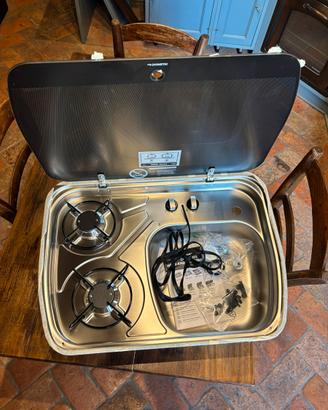 Piano cottura lavabo dometic barca / camper NUOVO