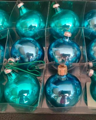 piccole palline Natale in vetro