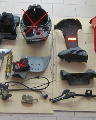 Smembro totale ricambi Piaggio NRG MC2